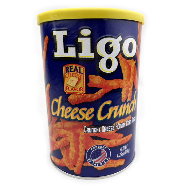 ligo, cheese, crunch, 119g, chips, amerikaans,