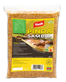 Pinda sambal Yash vegetarisch met peper 500g