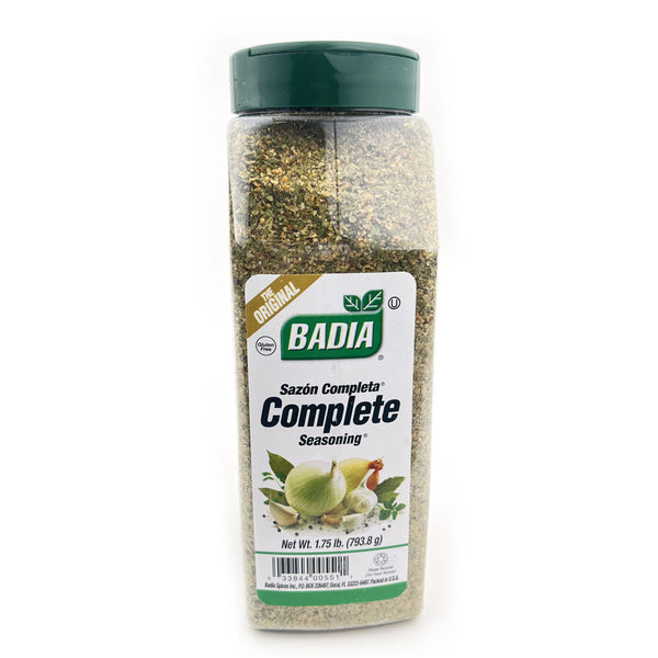 Badia, Complete, Seasoning, Kruidenmix, Smaakmaker, Koken, Online, Good Exotic Food, Groot, 794g,






