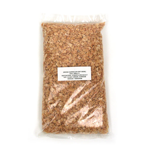 droge, garnalen, wit, bere, klein, 1kg,