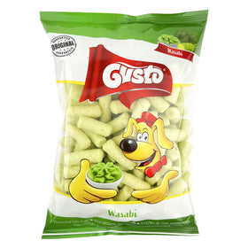 Gusto corn puffs wasabi 80g