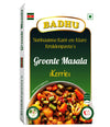 badhu, kruidenpasta, masala, kerrie, groente ,masala