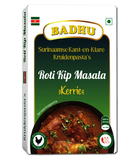 Badhu kruidenpasta's Roti Kip masala mild 100g