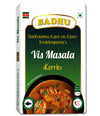 badhu, kruidenpasta, masala, kerrie, vis masala