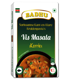 Badhu kruidenpasta's Vis masala mild 100g