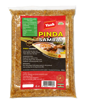 Pinda sambal Yash met peper 250g