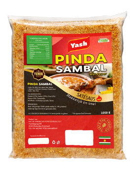 Pinda sambal Yash met peper 1kg