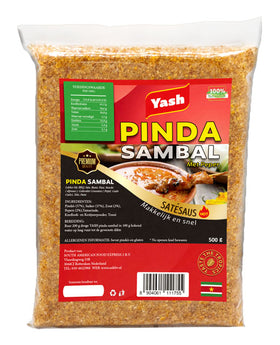 Pinda sambal Yash met peper 500g