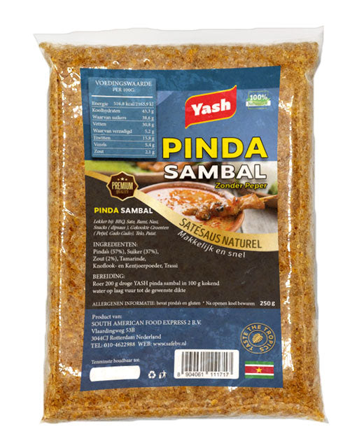 satesaus  sambal  pindasambal  pinda  javaans  250g