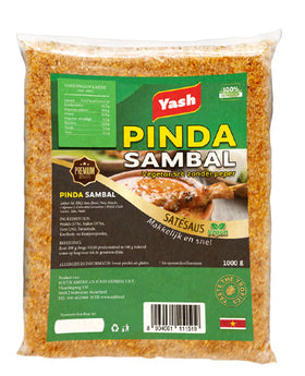 Pinda sambal Yash vegetarisch zonder peper 1kg