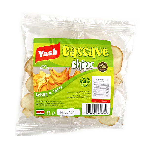 cassavechips 50g, cassave, chips